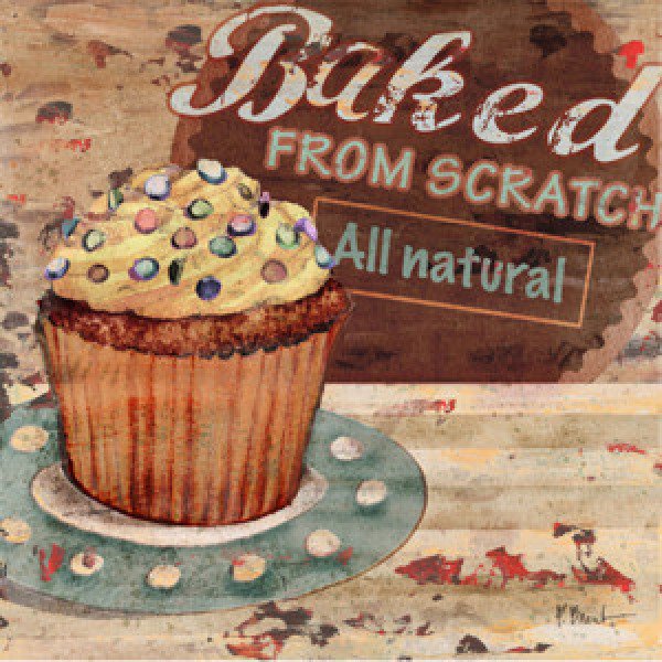 09594 Cupcake Baking Sign II