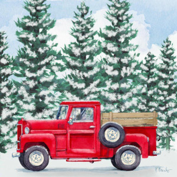 19536A Winter Truck - Holiday