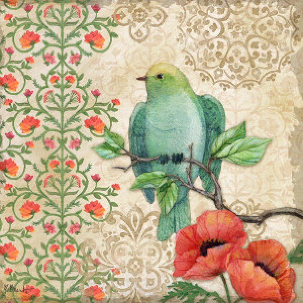 15585 Blossoming Birds IV