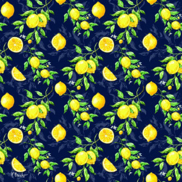 22510 Sicilian Lemon Sketch Repeat