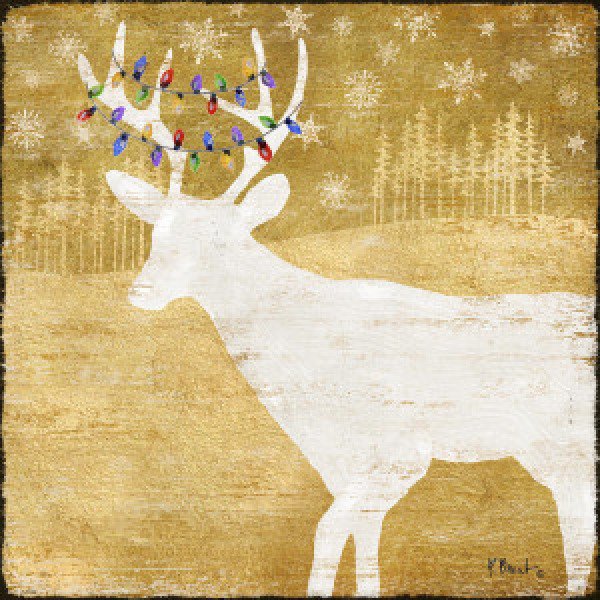 15648A Woodland Holiday II - Gold
