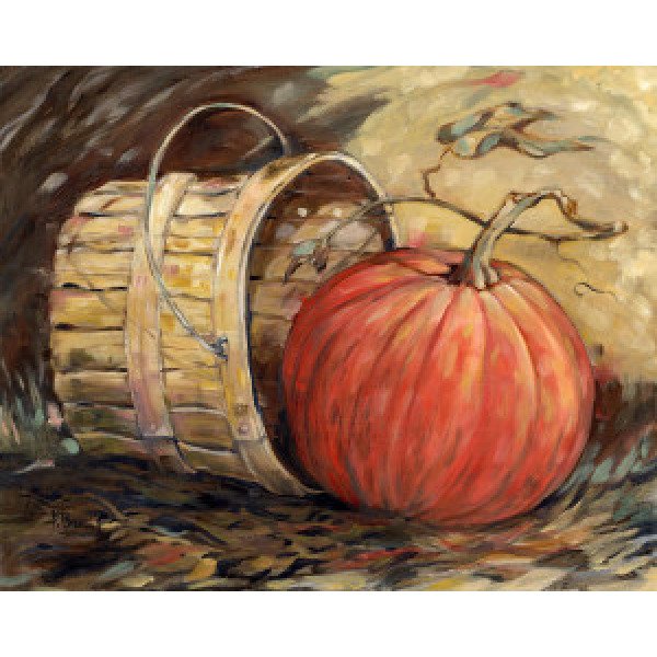 22025 Gleaning Autumn - Pumpkin and Basket