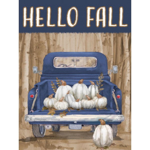 22616 Birch Pumpkin Truck Vertical