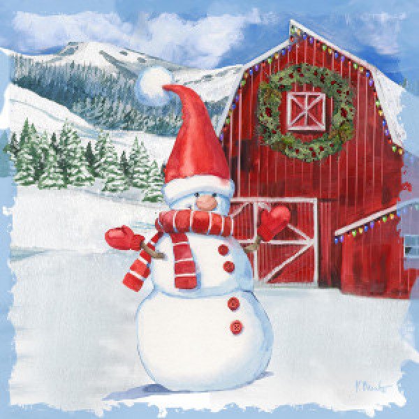 22618 Snowy Barn II