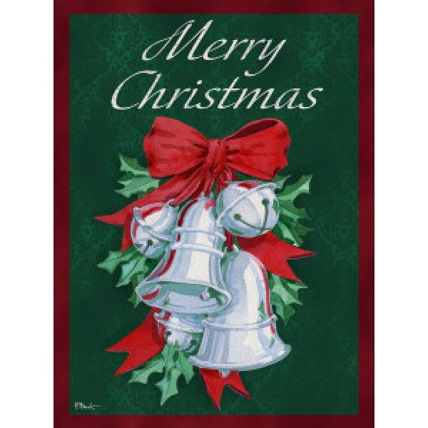 22643A Holiday Bells Vertical - Silver