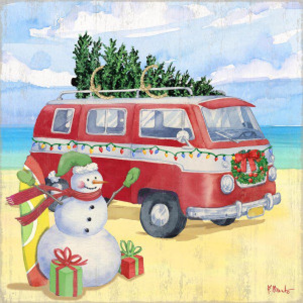22683 Christmas Beach Van I