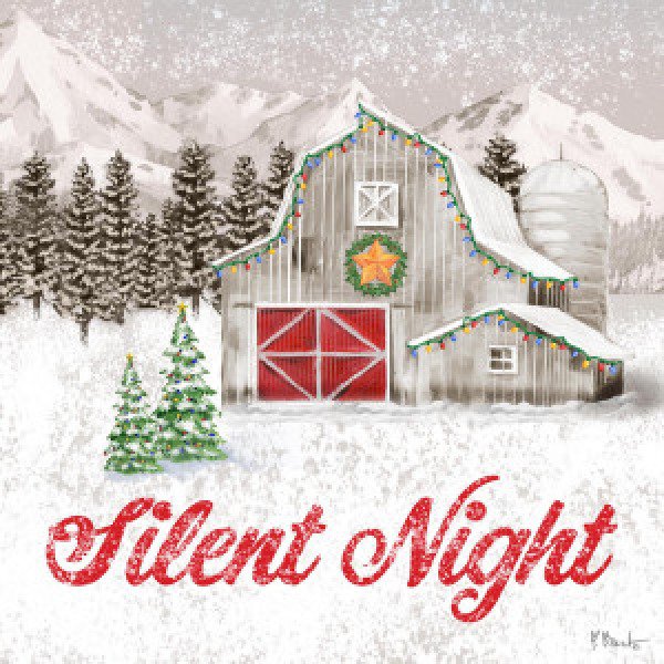 22690 White Christmas Barn II