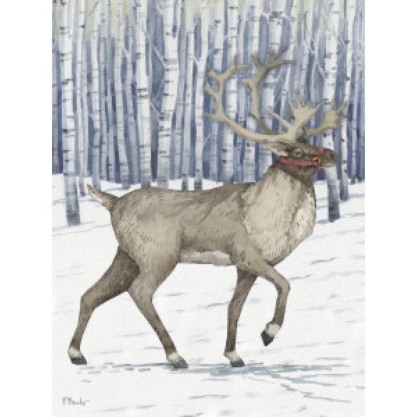 22714 Birch Reindeer Vertical I