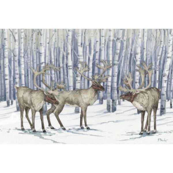 22716 Birch Reindeer Horizontal