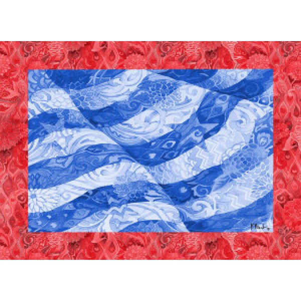 16659 Spangled Stars and Stripes Horizontal II