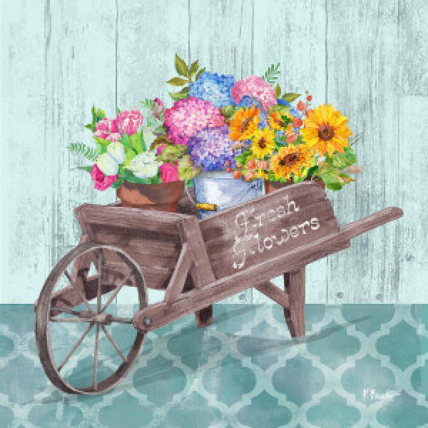 22770 Flower Cart IV