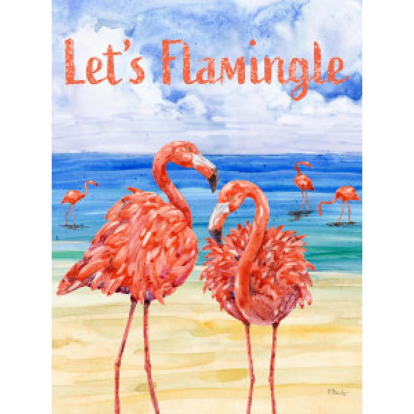 23547 Martinique Flamingos Vertical