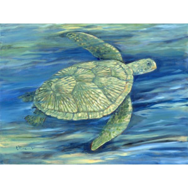 23071 Blue Lagoon Sea Turtle III