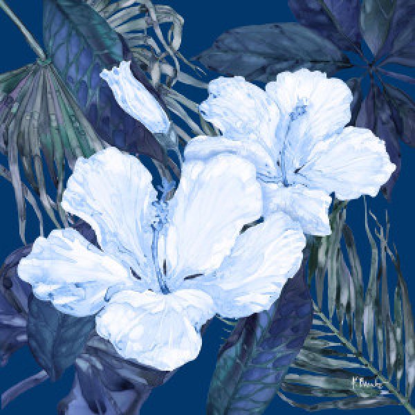 24507 Hibiscus Bunch I