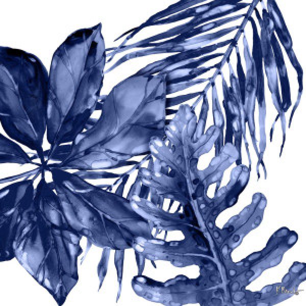 24558 Hued Palm Fronds IV