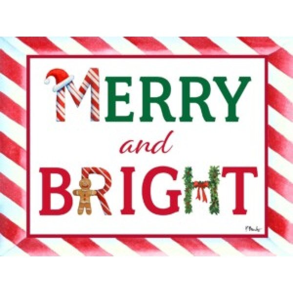 24648 Holiday Lettered Sentiment Horizontal IV