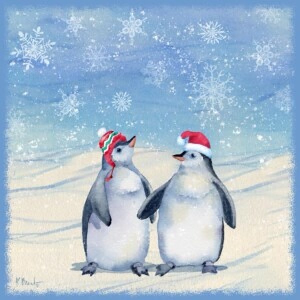 24713A Winter Penguins V - Holiday