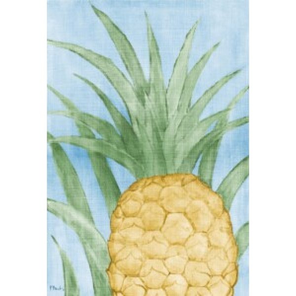 02052A Pineapple Background - Blue