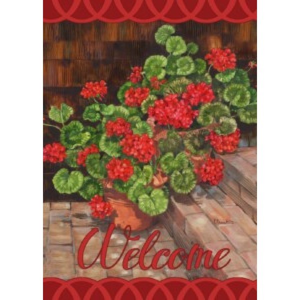 12682 Summer Geraniums Vertical
