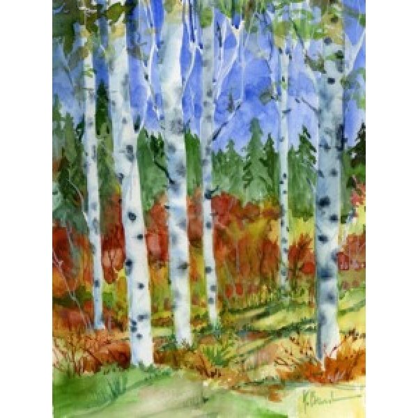 23099 Autumn Birch Forest