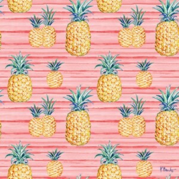 24764 Brushstroke Pineapple Repeat II