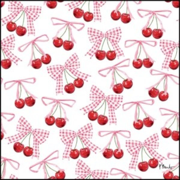 25529A Lucky Cherries Repeat - Pink