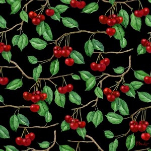 25540A Classic Cherry Repeat - Black