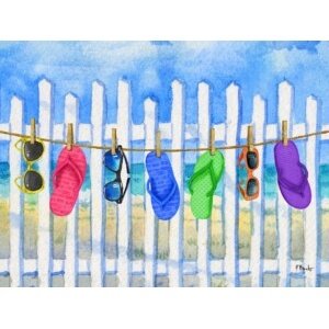 24768 Flip Flop Clothesline Horizontal II