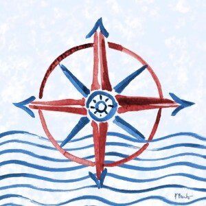 24771 Brushstroke Nautical III