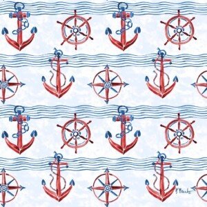 24773 Brushstroke Nautical Repeat