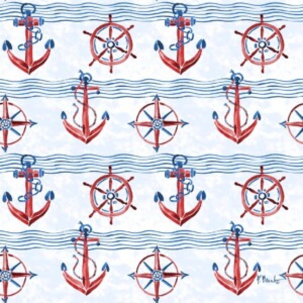 24773 Brushstroke Nautical Repeat