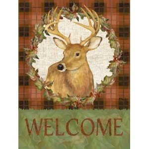 25558 Rustic Horned Plaid Vertical
