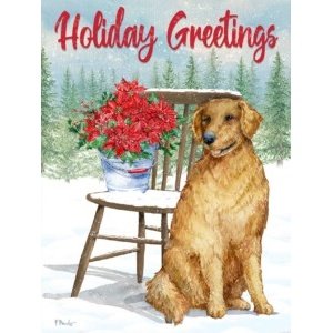 25573 Holiday Dog Chair II