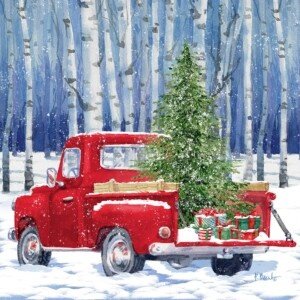 25582 Snowy Tree Truck II