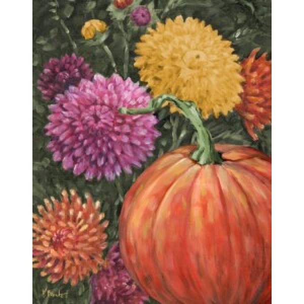 25600 Impressions of Dahlias & Pumpkin