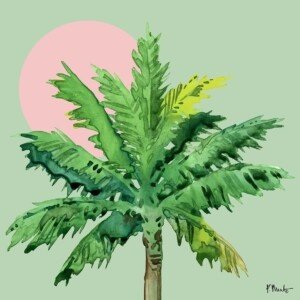 26564 Sun Palm Trees I