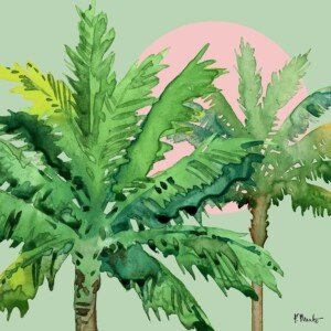 26565 Sun Palm Trees II