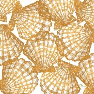25505A Tropez Shell Toss - Gold