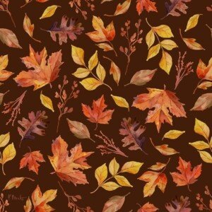 26651  Crunchy Leaves Repeat I